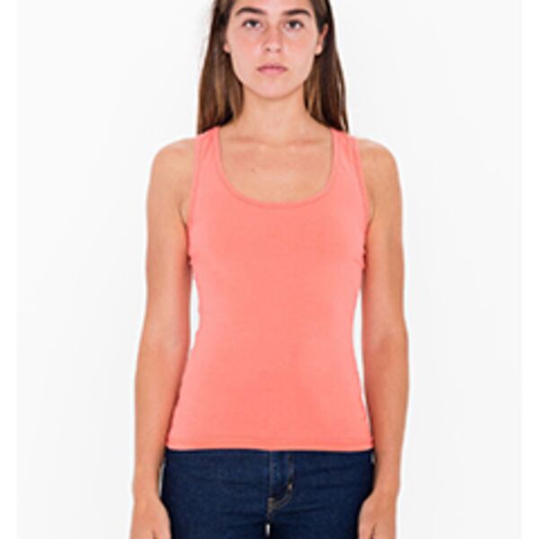 Ladies' Cotton Spandex Tank Top Thumbnail