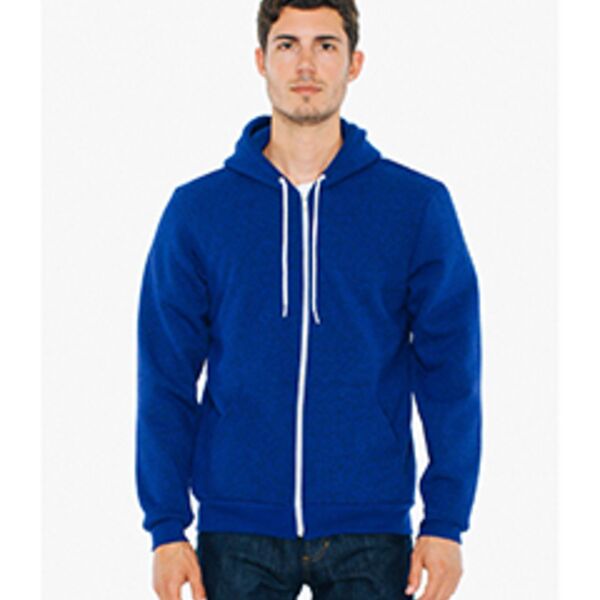 Unisex Salt And Pepper Hooded Zip Sweatshirt Thumbnail