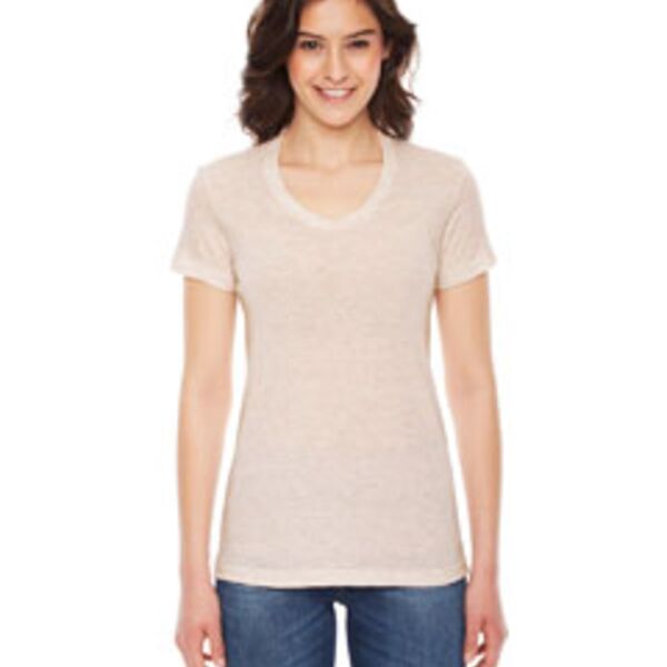 Ladies' Triblend Short-Sleeve Track T-Shirt Thumbnail
