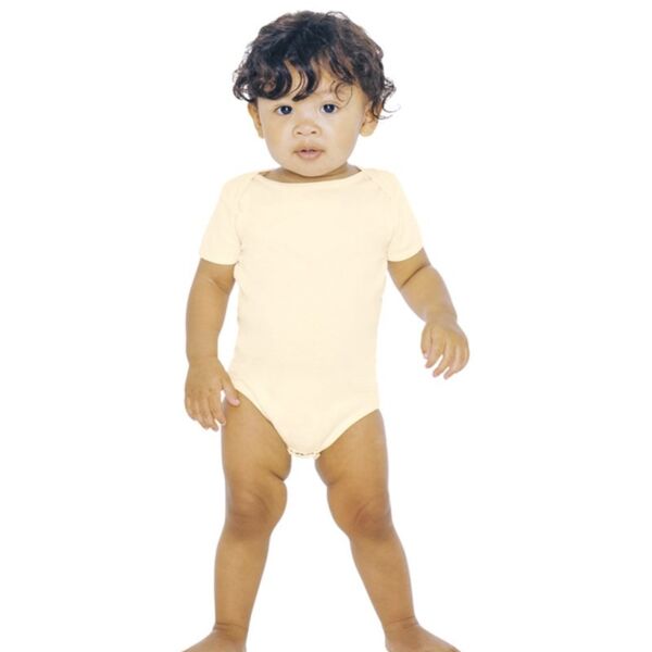 Infant Organic Baby Rib Short Sleeve One-Piece Thumbnail