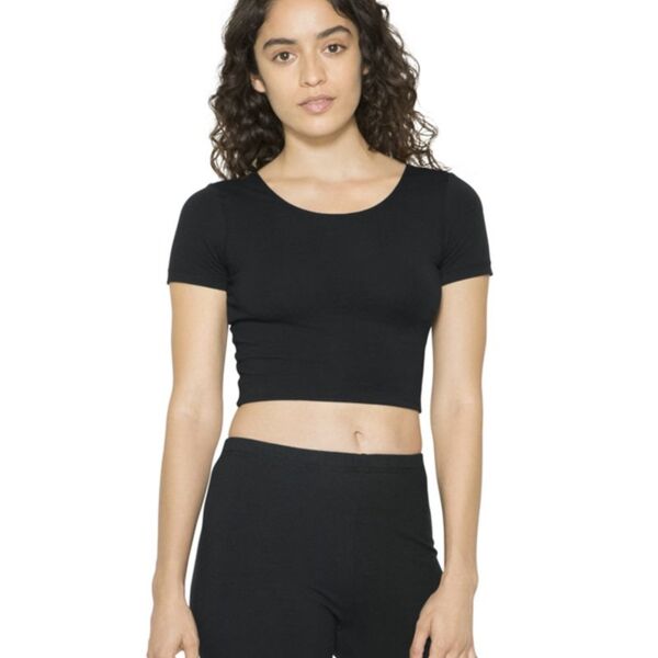 Women's Cotton Spandex Crop Thumbnail