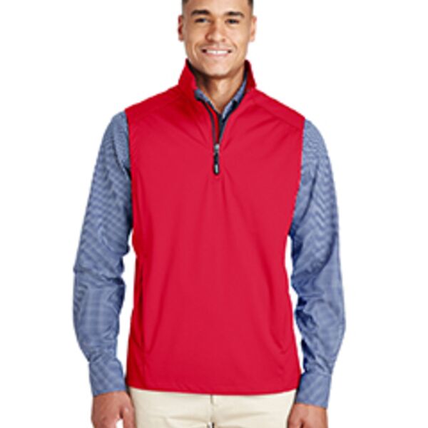 Men's Techno Lite Three-Layer Knit Tech-Shell Quarter-Zip Vest Thumbnail