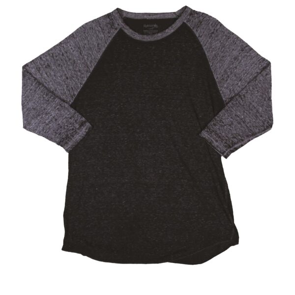 Three Quarter Sleeve Raglan Burnout Thumbnail