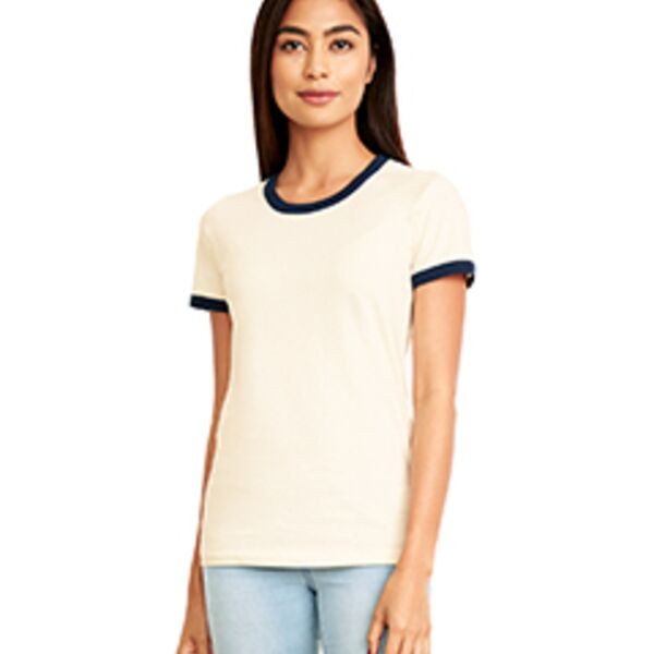 Ladies' Ringer T-Shirt Thumbnail