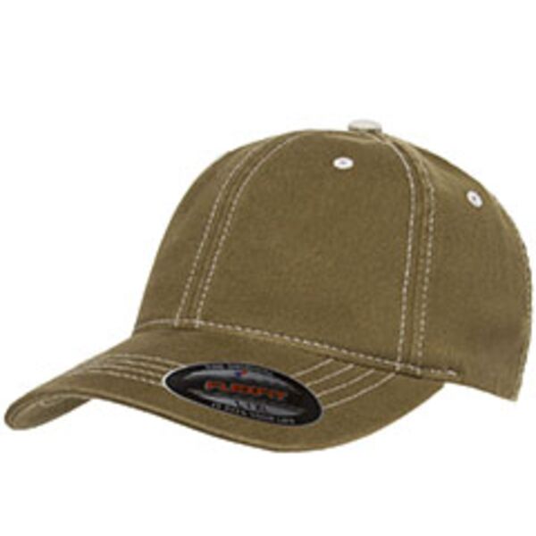 Flexfit Contrast Stitch Dad Hat Thumbnail