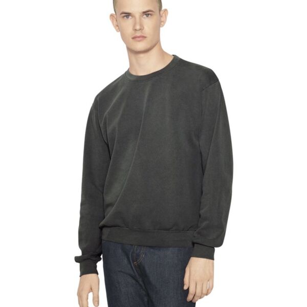 Unisex French Terry Garment Dyed Crew Thumbnail