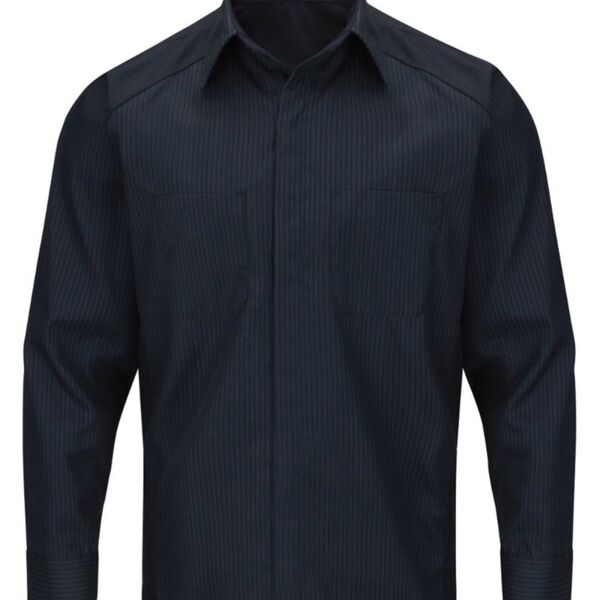 Striped Color Block Long Sleeve Shirt Thumbnail