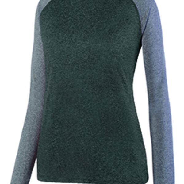 Ladies' Kinergy Two-Color Long-Sleeve Raglan T-Shirt Thumbnail