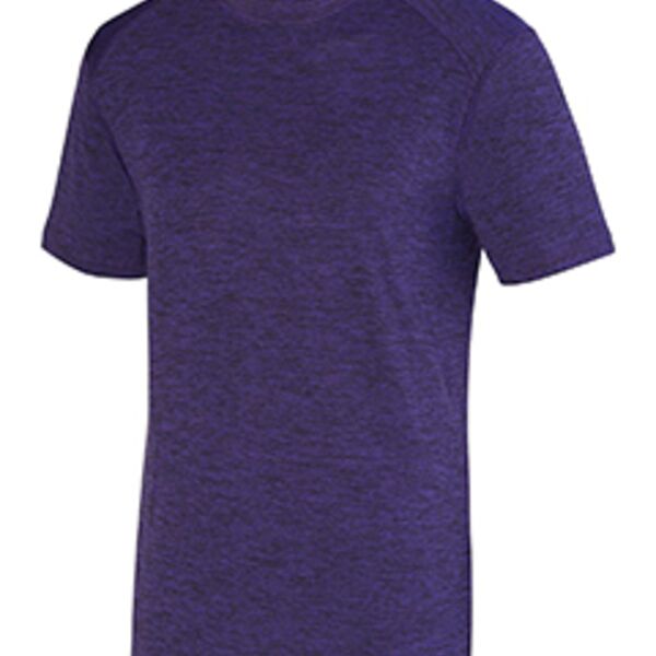 Youth Intensify Black Heather Short-Sleeve Training T-Shirt Thumbnail