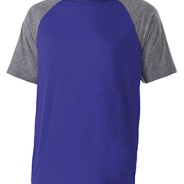 Unisex Dry-Excel™ Echo Short-Sleeve Hooded T-Shirt Thumbnail