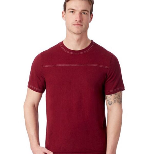 Heavy Wash Football Tee Thumbnail