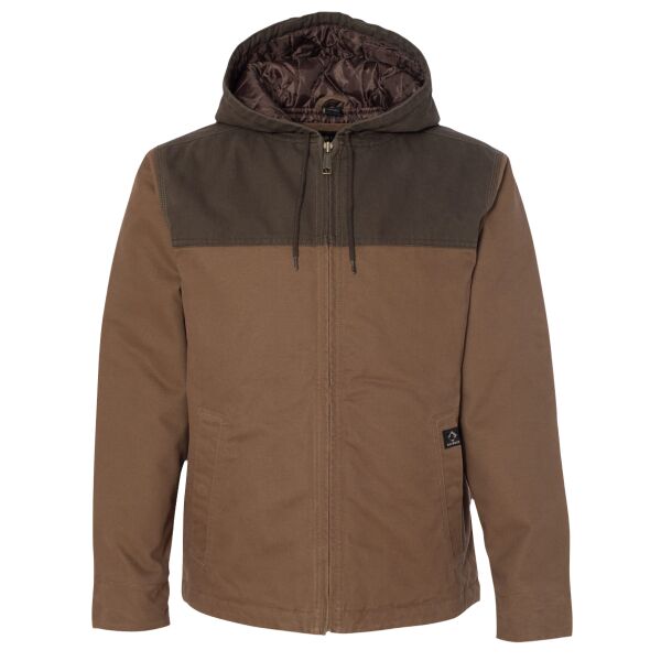Men's 12 oz. 100% Cotton Canvas Hooded Terrain Jacket Thumbnail