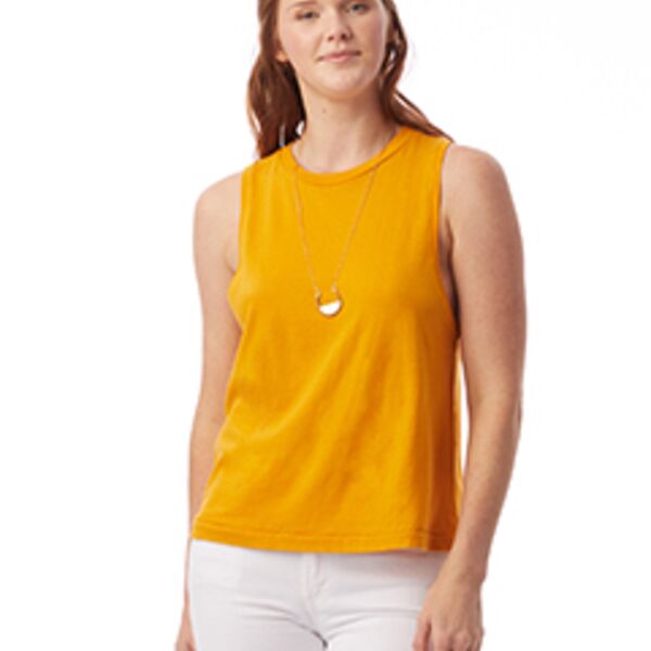 Ladies' Heavy Wash Muscle Tank Thumbnail