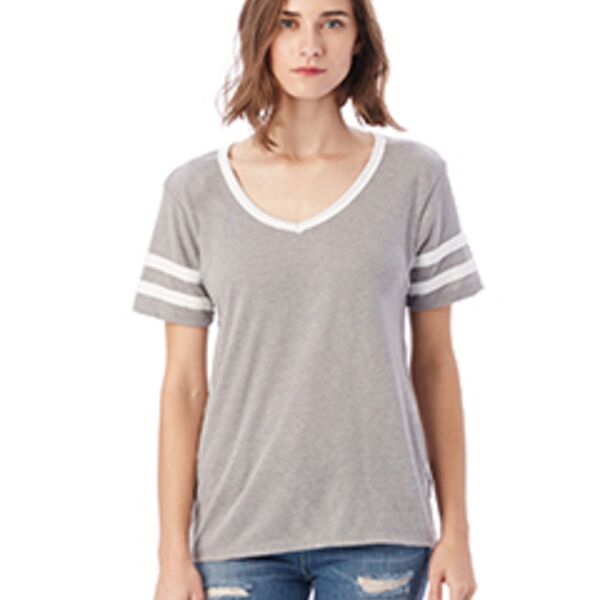 Ladies' Varsity T-Shirt Thumbnail