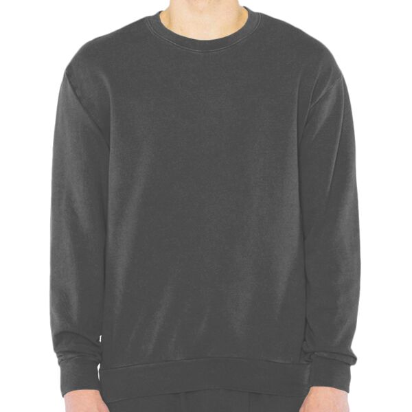 Unisex French Terry Garment-Dyed Crewneck Sweatshirt Thumbnail