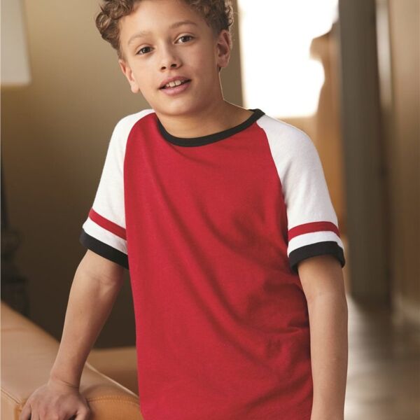 Youth Vintage Jersey Slapshot Tee Thumbnail