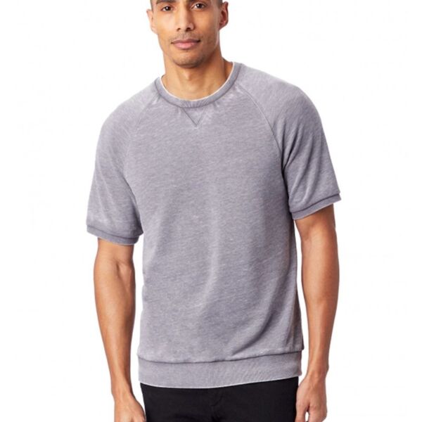 Coed Burnout French Terry Short Sleeve Sweatshirt Thumbnail