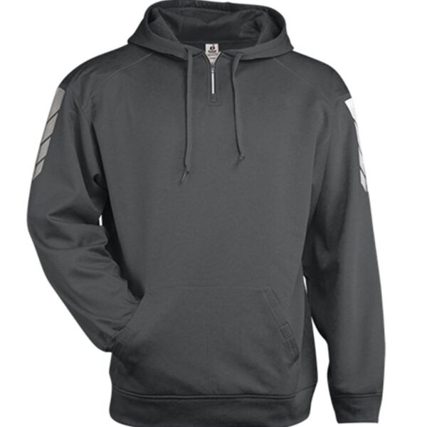Metallic Fleece Hooded Sweatshirt Thumbnail