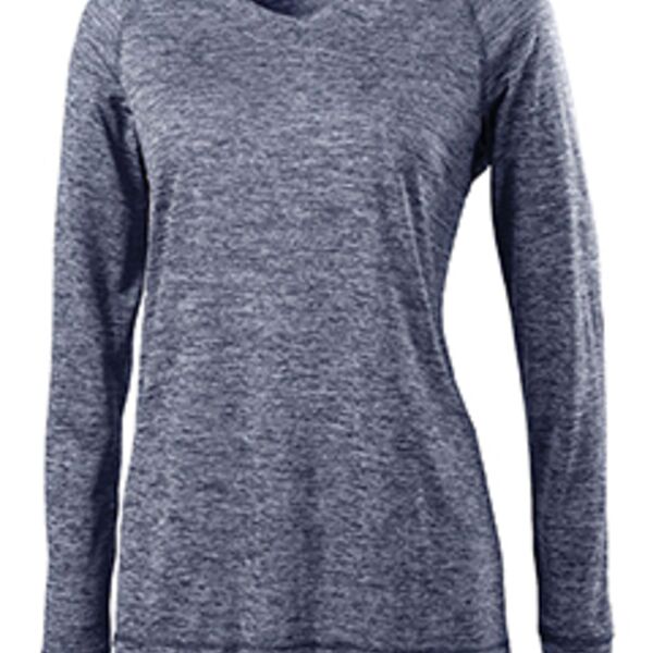 Ladies' Dry-Excel™ Electrify 2.0 Performance V-Neck Long-Sleeve Training Top Thumbnail