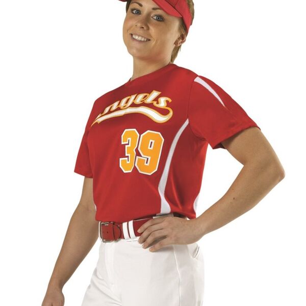 Women's Fast-Pitch Crew Neck Jersey Thumbnail