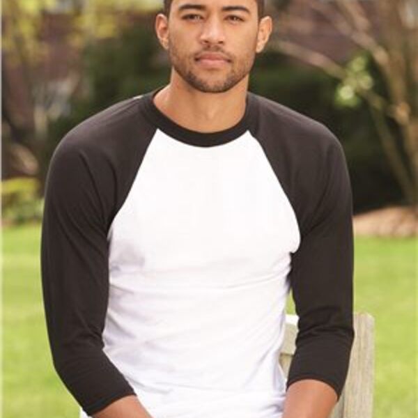 Three-Quarter Sleeve Baseball Jersey Thumbnail