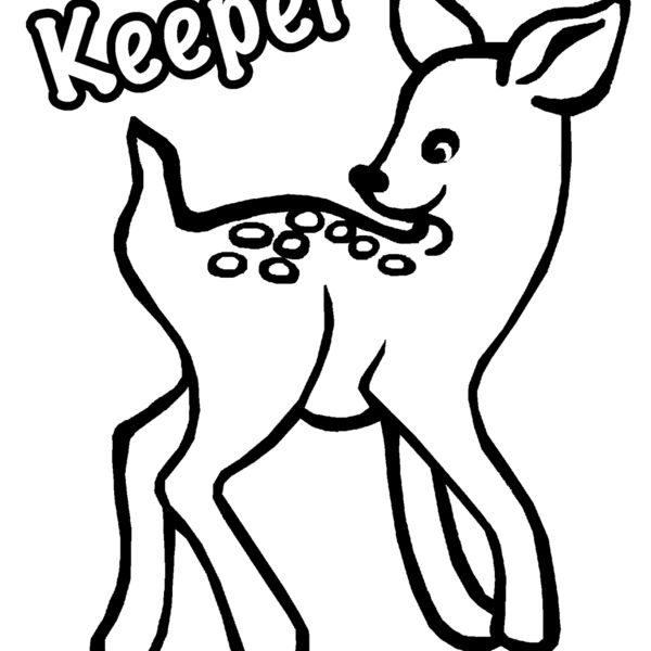 Z350 I m a keeper fawn bambi Thumbnail