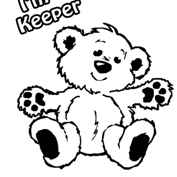 Z418 I m a keeper bear Thumbnail
