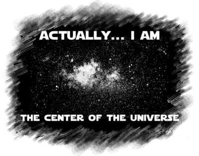 Center of universe