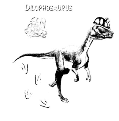 D18 dilophosaurus