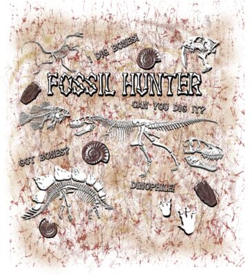 fossil Hunter D21 tote back 