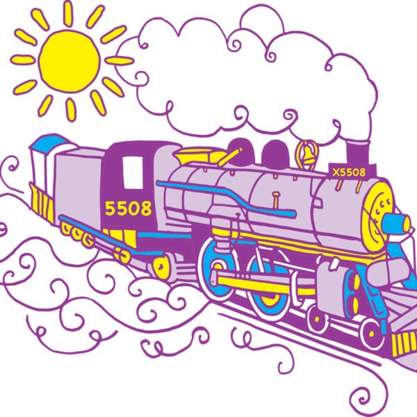 T316 Glitter Train Thumbnail