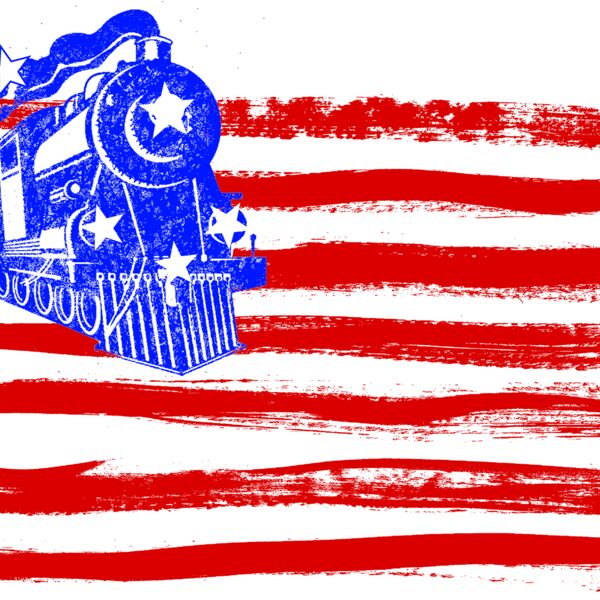 T268 flag train texture art Thumbnail