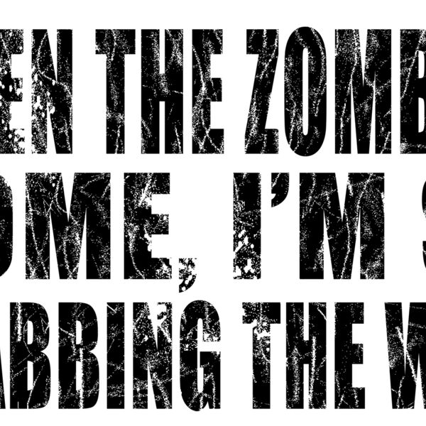 162S Zombies distressed Thumbnail