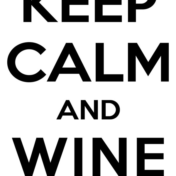 208S KEEP CALM WINE ON Thumbnail