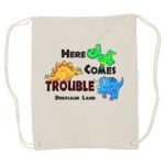 Canvas Drawstring Backpack Thumbnail