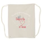 Canvas Drawstring Backpack Thumbnail