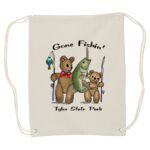 Canvas Drawstring Backpack Thumbnail