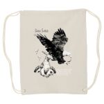 Canvas Drawstring Backpack Thumbnail