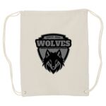 Canvas Drawstring Backpack Thumbnail