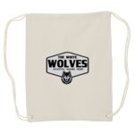 Canvas Drawstring Backpack Thumbnail