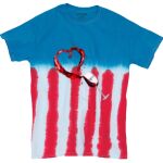 Youth Flag Tie-Dyed T-Shirt Thumbnail