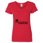 Ladies' Heavy Cotton™ V-Neck T-Shirt Thumbnail