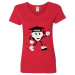 Ladies' Heavy Cotton™ V-Neck T-Shirt Thumbnail