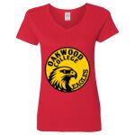Ladies' Heavy Cotton™ V-Neck T-Shirt Thumbnail
