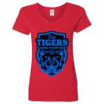 Ladies' Heavy Cotton™ V-Neck T-Shirt Thumbnail