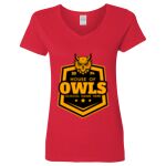 Ladies' Heavy Cotton™ V-Neck T-Shirt Thumbnail